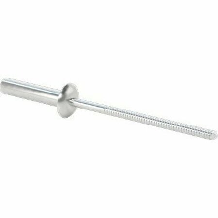 BSC PREFERRED Sealing Blind Rivets Domed Head with Aluminum Mandrel 3/16 Diameter 0.906 Long, 50PK 97524A151